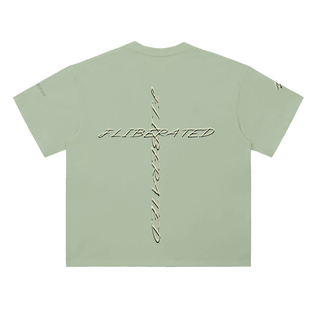 Heavyweight Drop Shoulder Cotton T-Shirt
