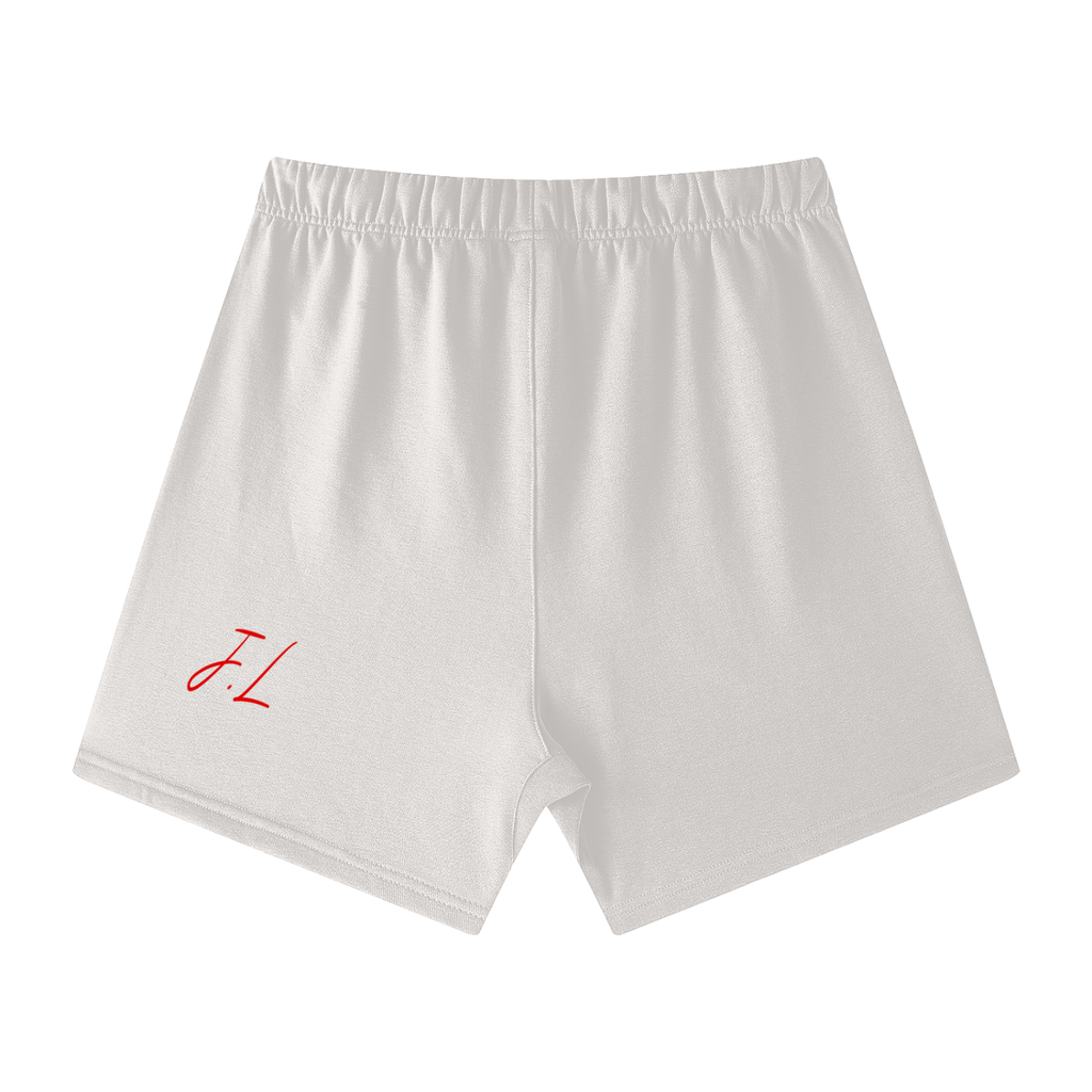 Unisex Earth Tone Loose Fit Cotton Shorts