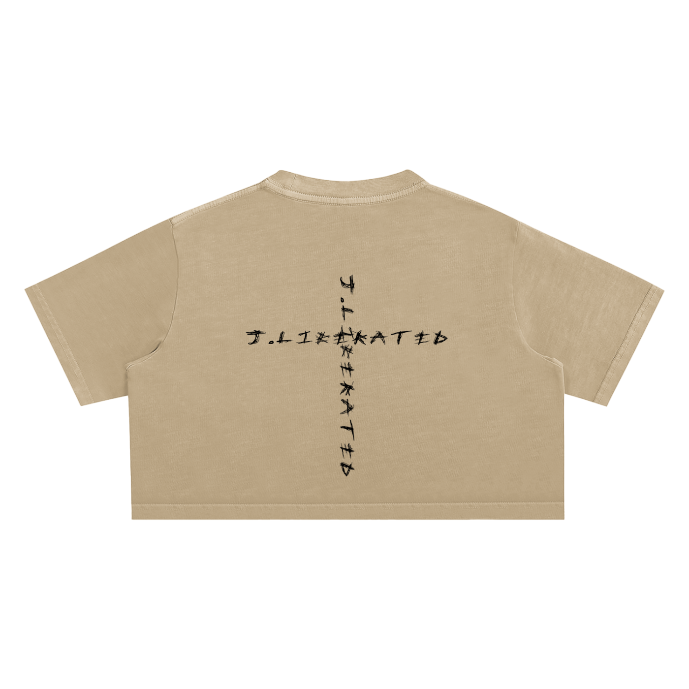 Snow Washed Crop Top