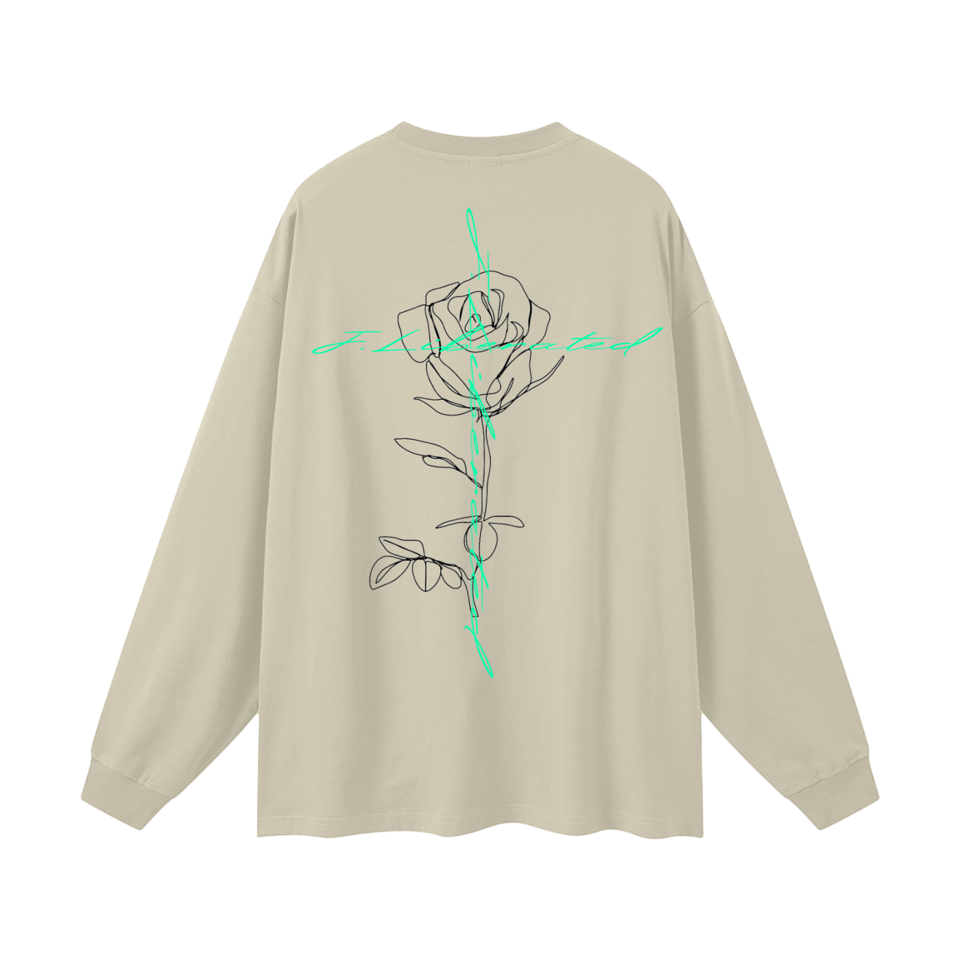 Oversized Unisex Long Sleeve T-Shirt