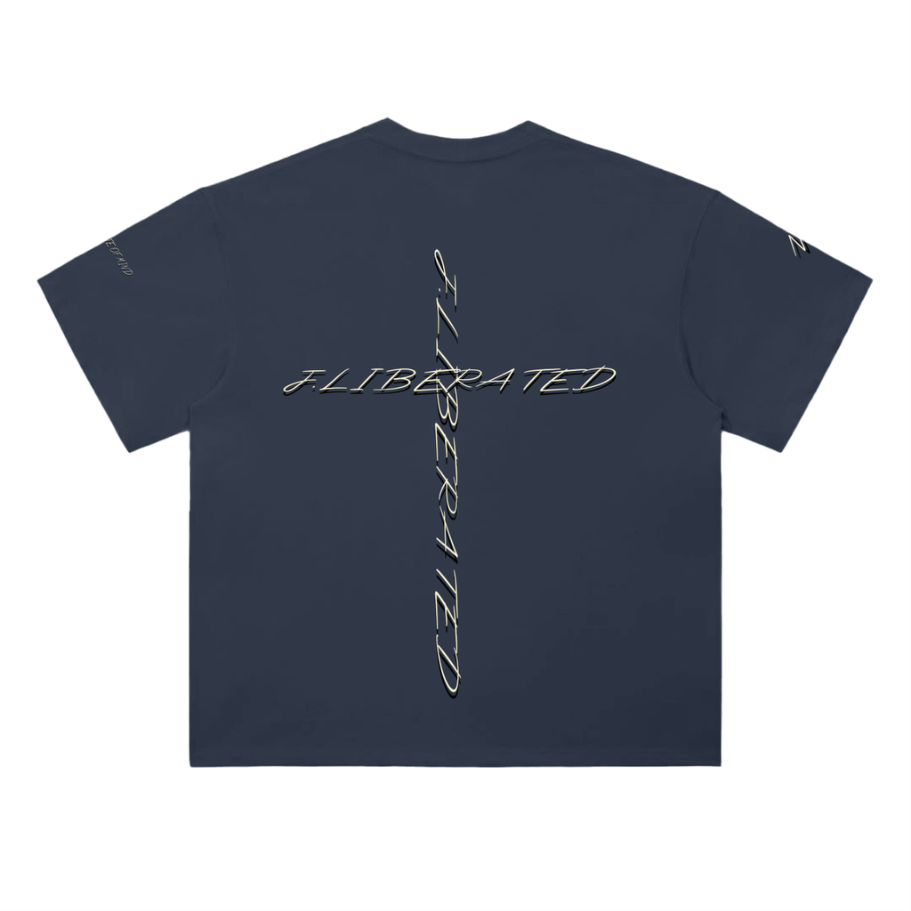 Heavyweight Drop Shoulder Cotton T-Shirt