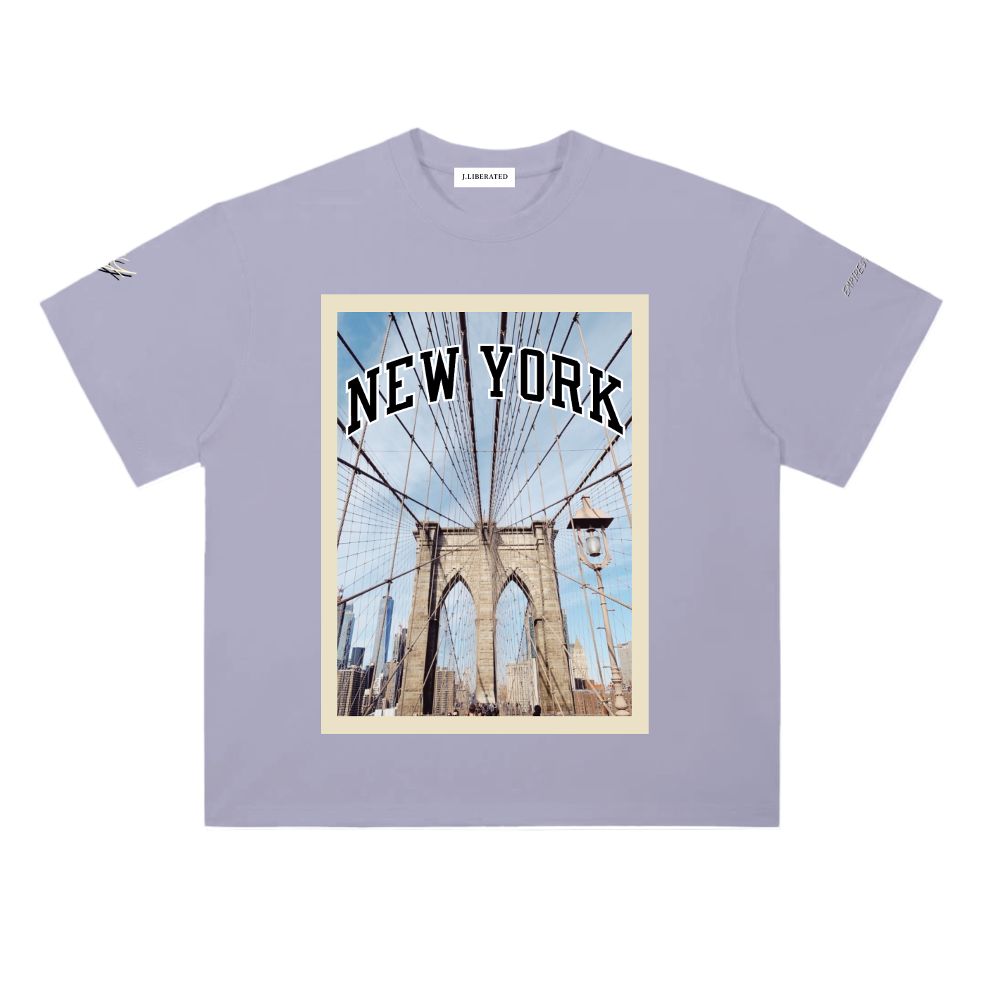 Heavyweight Drop Shoulder Cotton T-Shirt