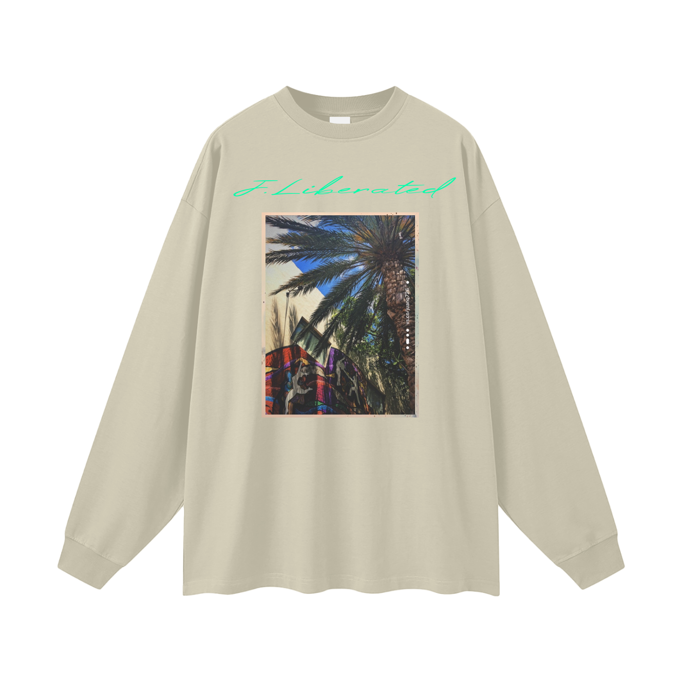 Oversized Unisex Long Sleeve T-Shirt