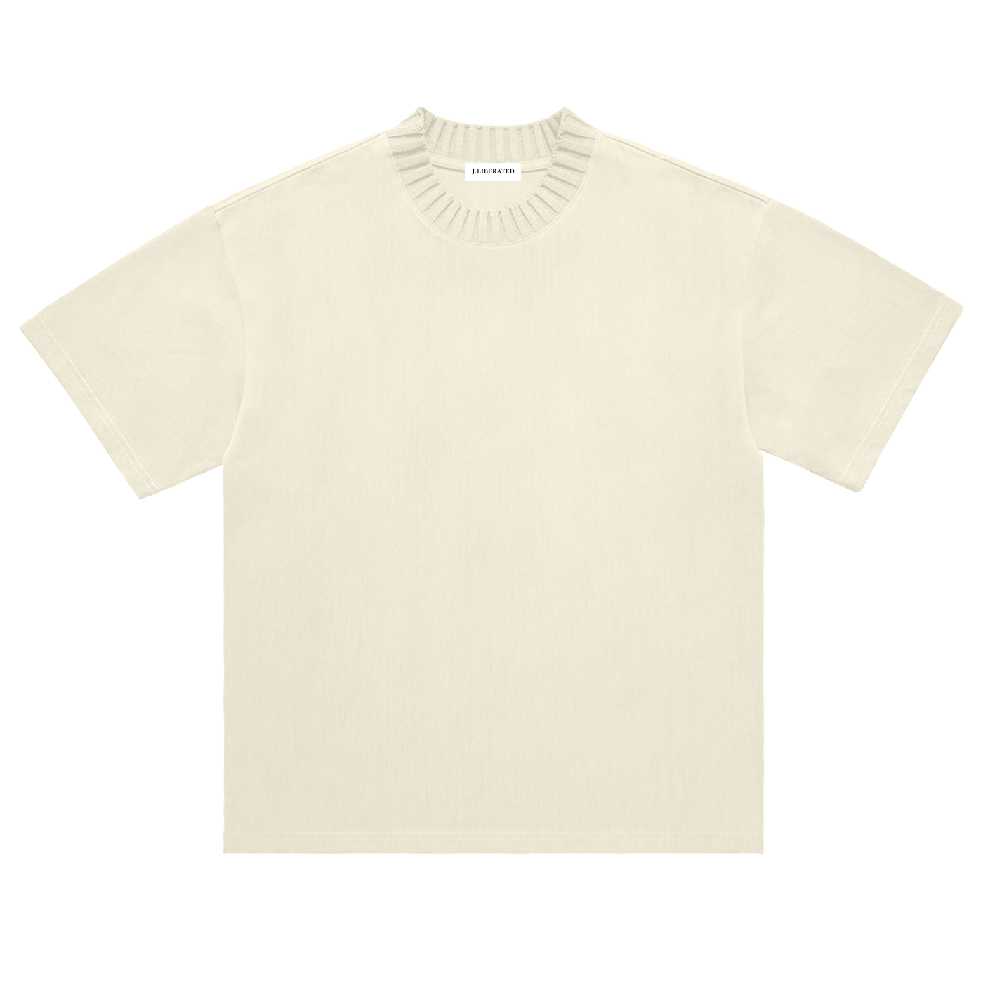 Heavyweight Knitted Round Neck T-Shirt