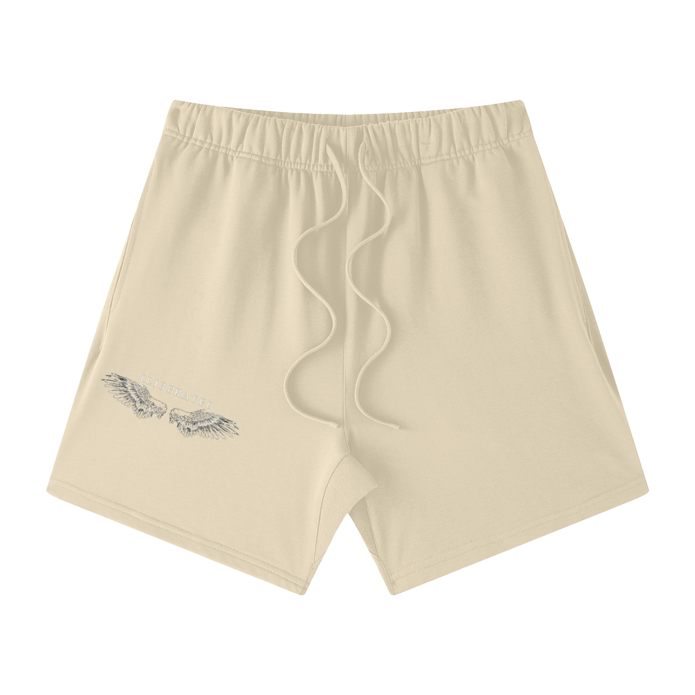 Unisex Earth Tone Loose Fit Cotton Shorts