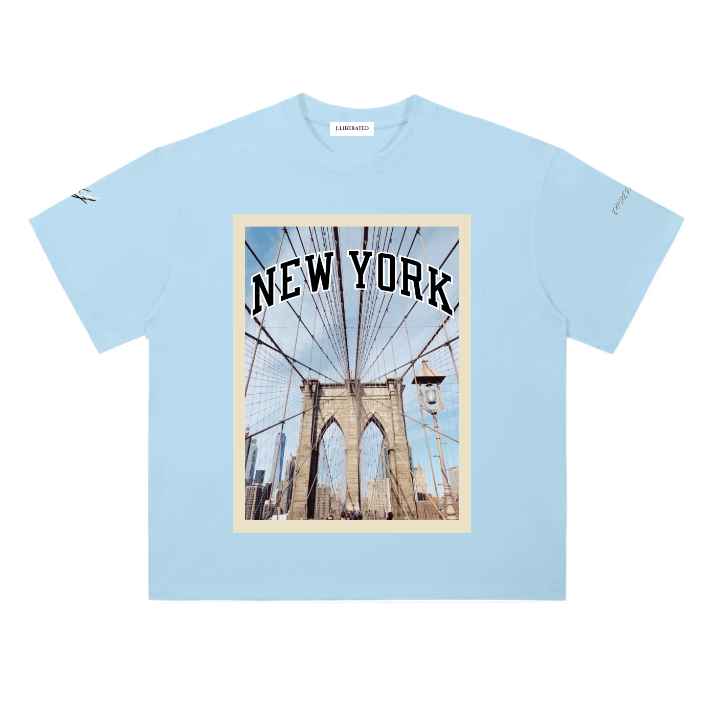 Heavyweight Drop Shoulder Cotton T-Shirt