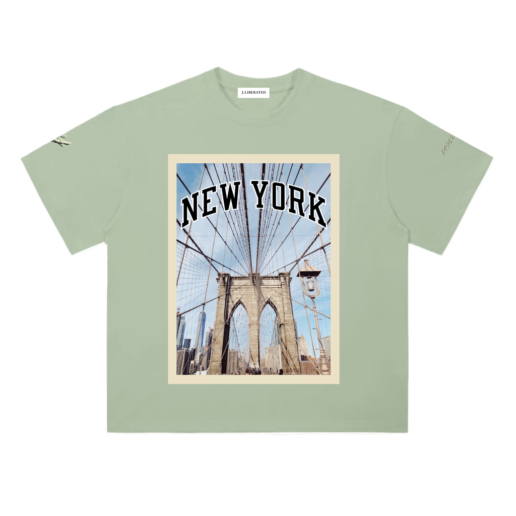 Heavyweight Drop Shoulder Cotton T-Shirt