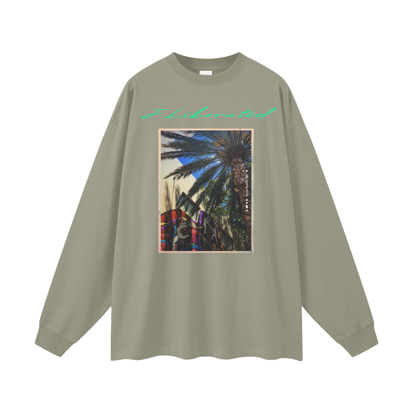 Oversized Unisex Long Sleeve T-Shirt