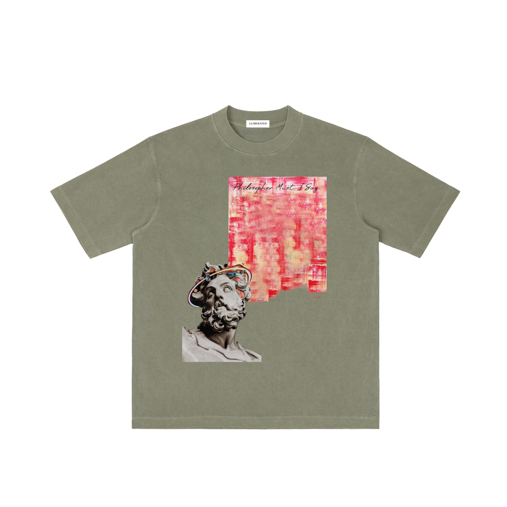 Vintage Wash Drop Shoulder T-shirt