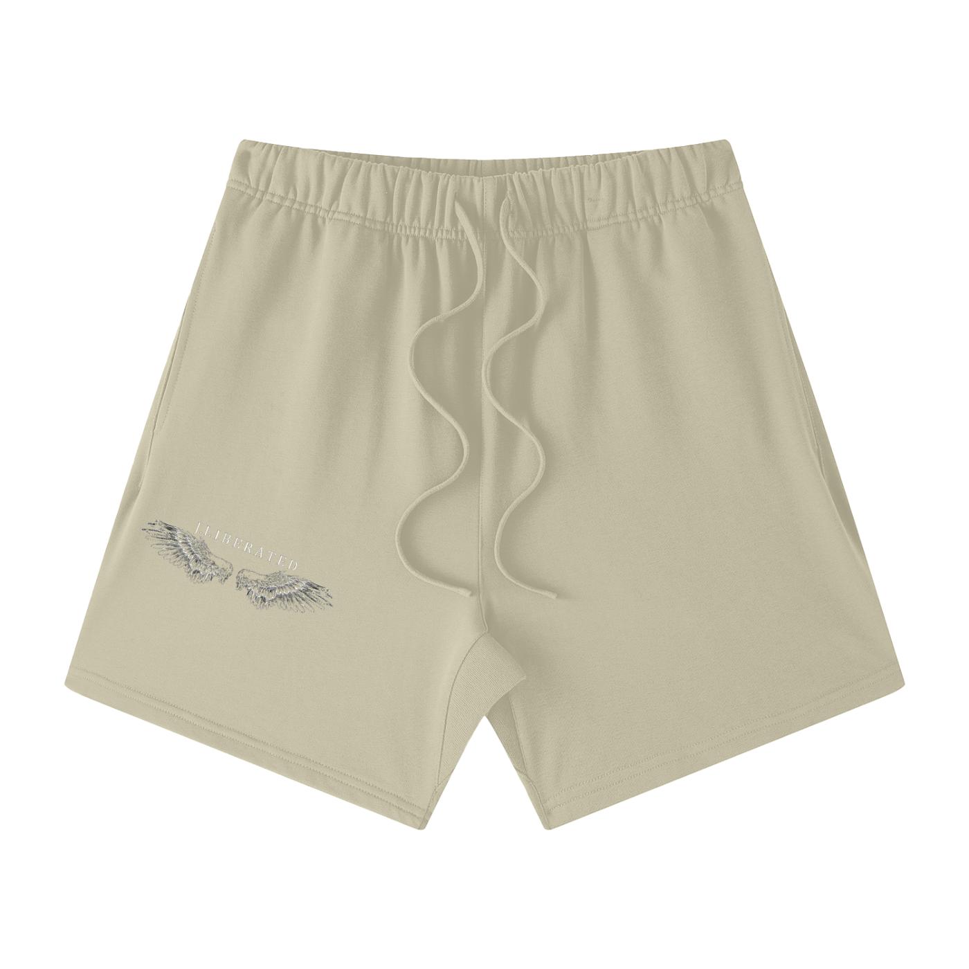 Unisex Earth Tone Loose Fit Cotton Shorts