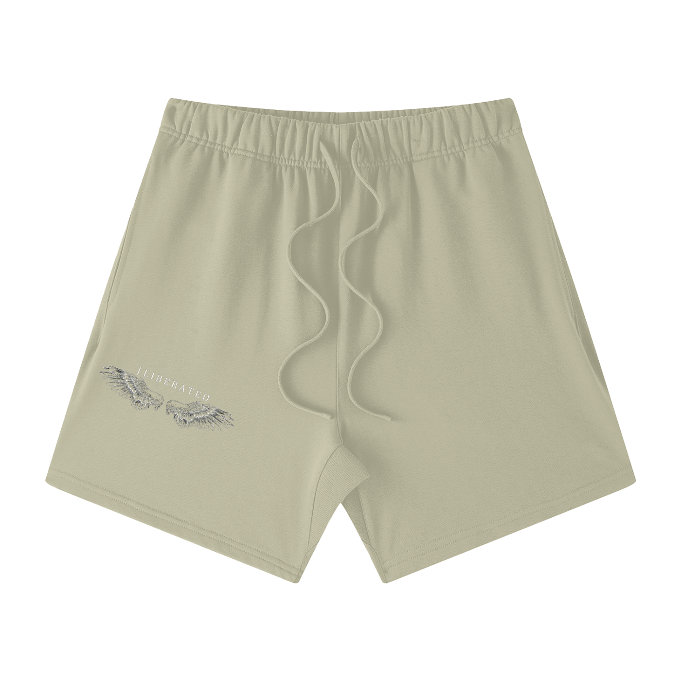 Unisex Earth Tone Loose Fit Cotton Shorts