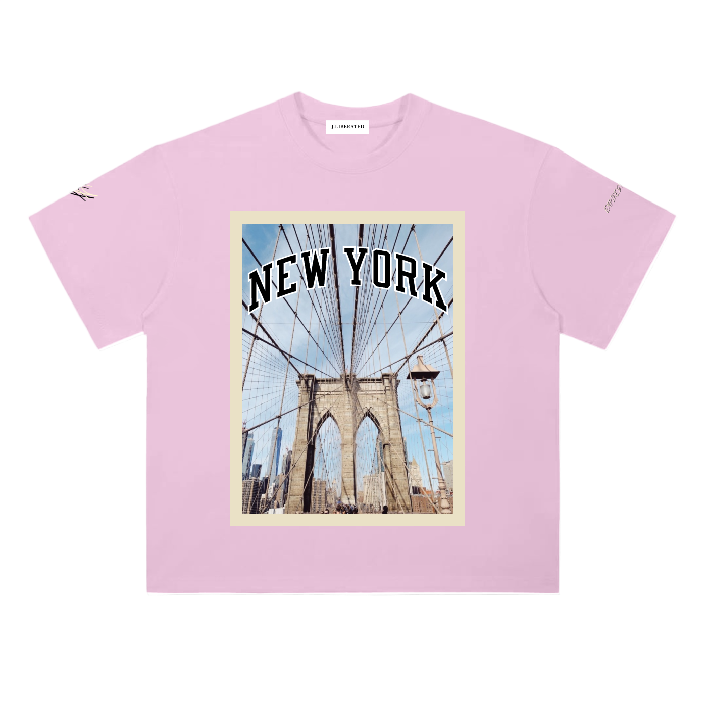 Heavyweight Drop Shoulder Cotton T-Shirt