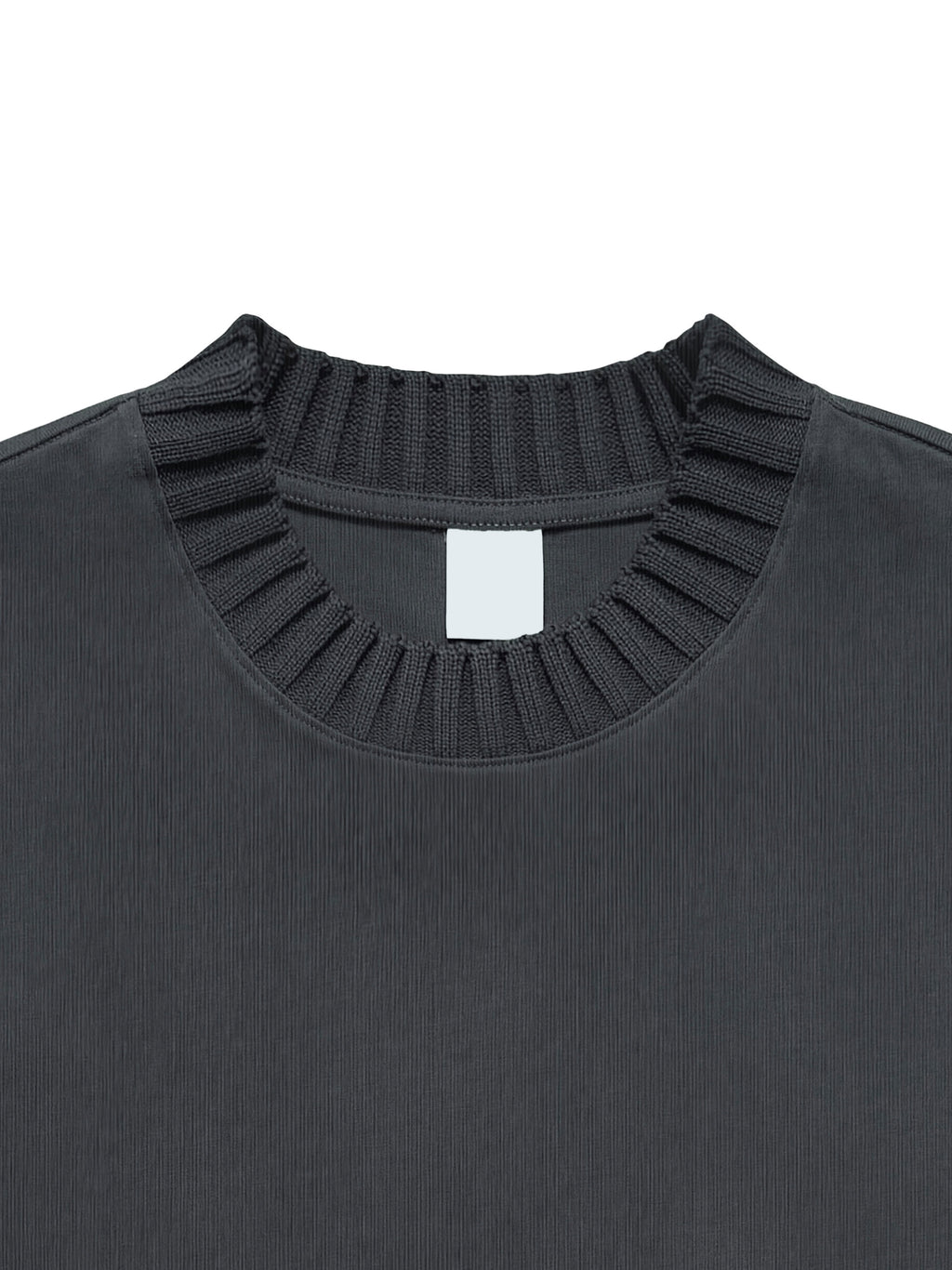 Heavyweight Knitted Round Neck T-Shirt