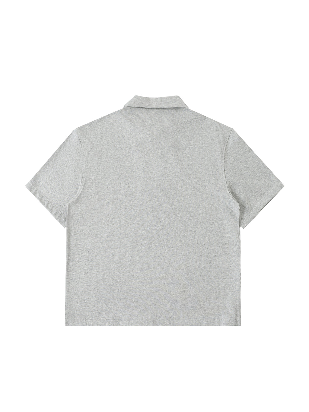 Half-Zip Cotton Polo Shirt